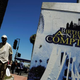 A man walks past Compton City Hall in Compton, Calif., July 19, 2012. The city has no movie theater, forcing residents to go elsewhere to see the 2015 blockbuster Straight Outta Compton.
Kevork Djansezian/Getty Images